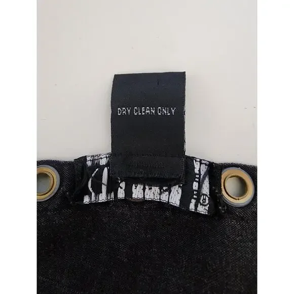 CAROLE LITTLE Black Linen Blend Very Lightweight V-Neck Top SZ 1X - Picture 6 of 8